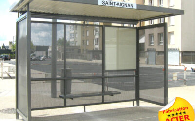 Abribus type ANTIVANDALISME